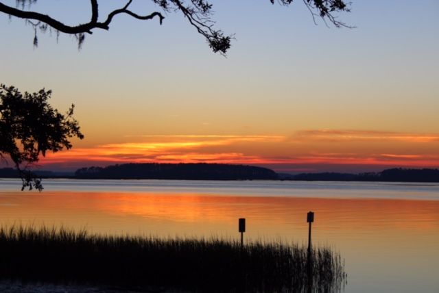 Lowcountry tidal marsh and waterway near Hilton Head Island.